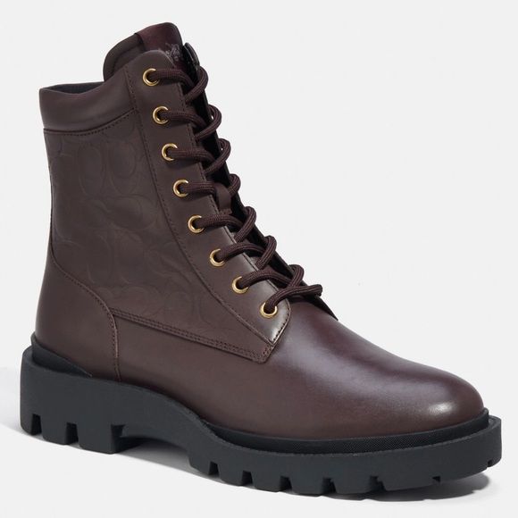 Coach Citysole Signature Unisex Boots 10/10.5